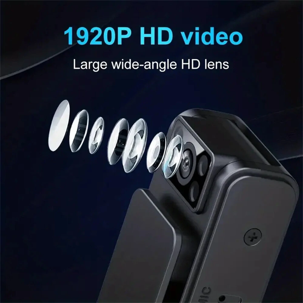 HD 1080P Sport Camera with WIFI & Night Vision - 130° Rotating Lens, Motion Activated, Rechargeable - Image 4