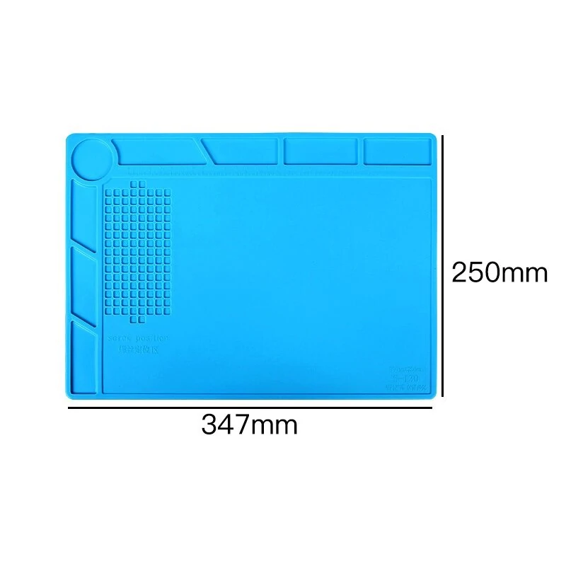 KS-130 Heat Insulation Pad Platform | 347x250mm with Screw Positioning - Image 3