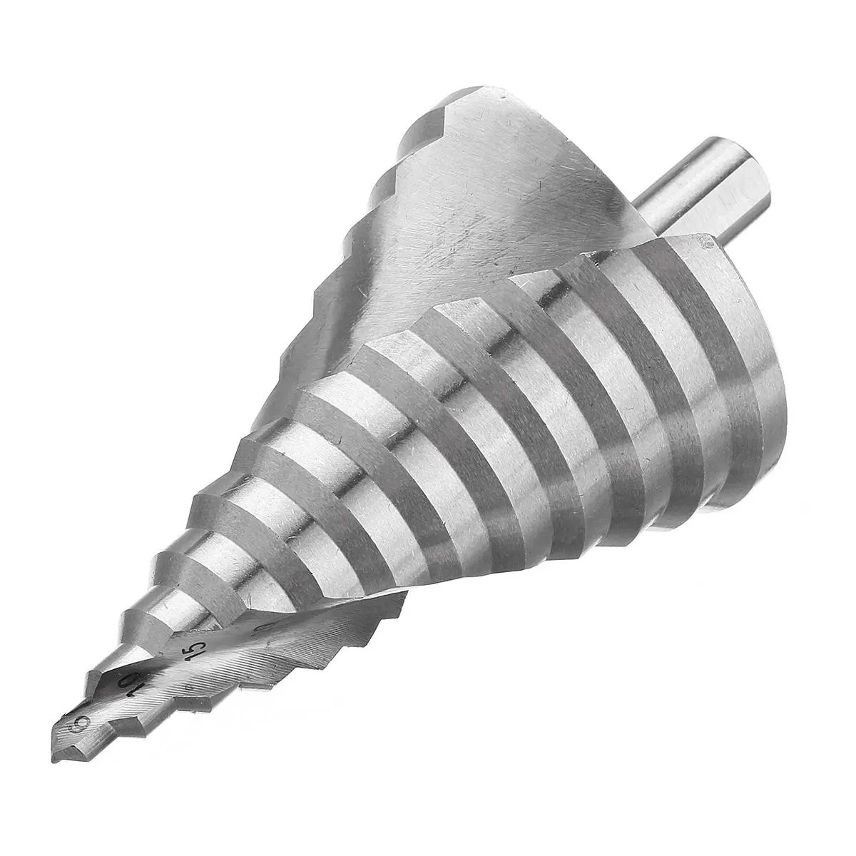 HSS 4341 Step Drill Bit - 6-60mm 12 Step Straight Flute | High Speed Steel - Image 3