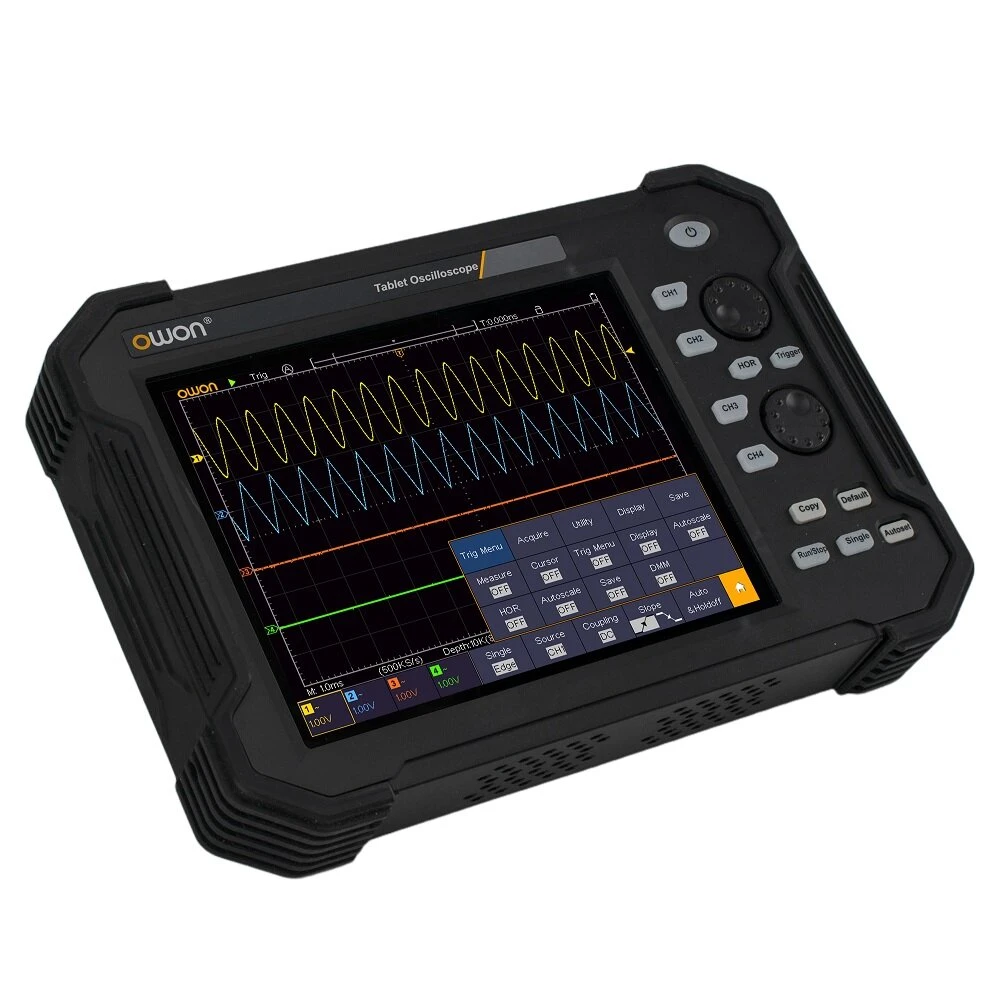 Owon TAO3104 100MHz Digital Oscilloscope | 4-Channel, 1GS/s, 8 LCD Portable - Image 2