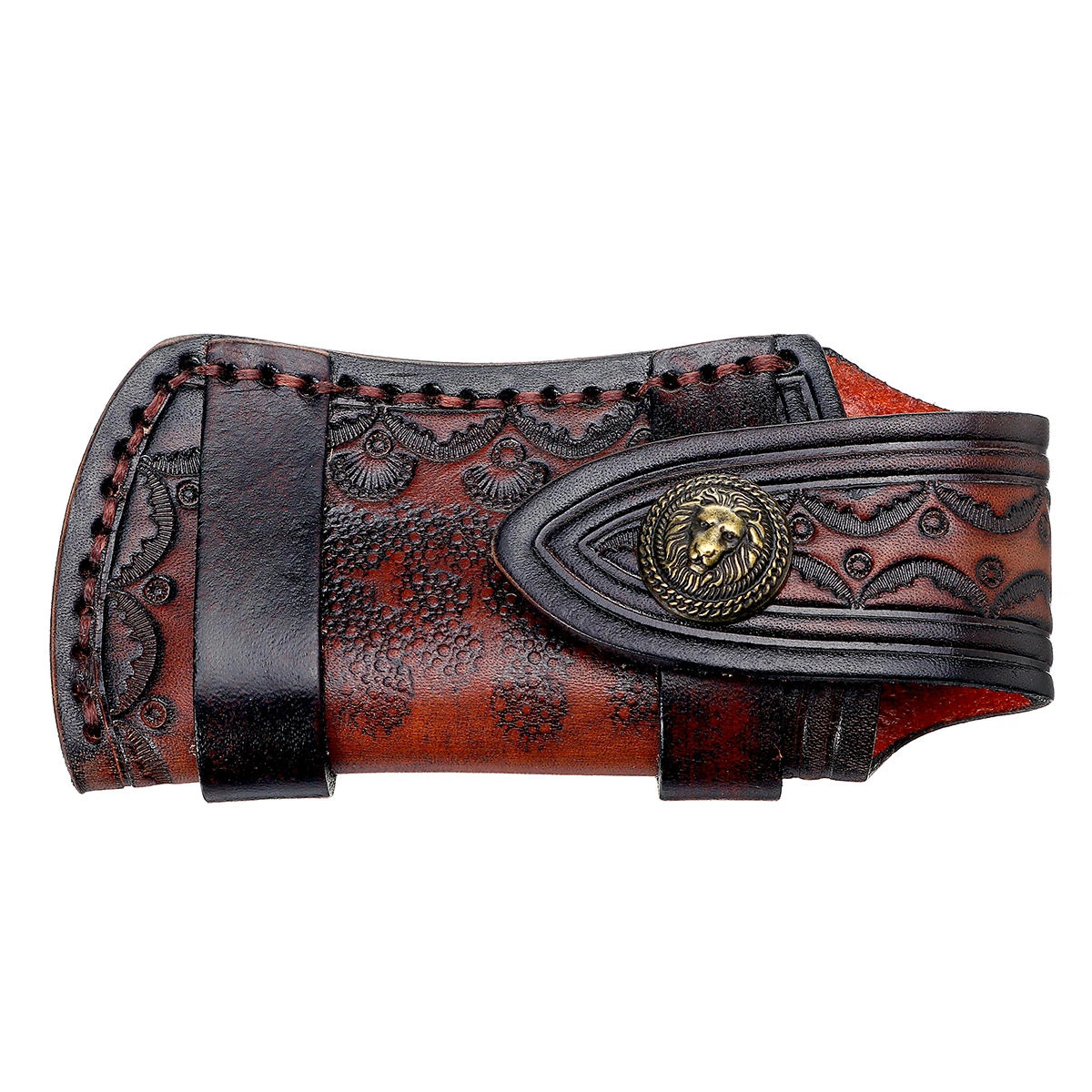 Handmade Leather Sheath for Foldable Cutter | Cosplay Costume Decoration Bag Kit - Image 5