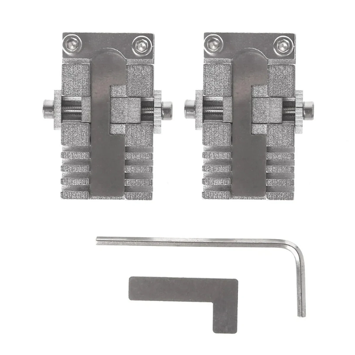 Stainless Steel Key Machine Fixture Clamp Set | Precision Key Cutting Tool for Car & Household Keys - Image 3