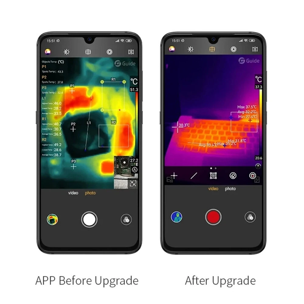 MobIR 2T Autofocus Thermal Camera | 256x192 IR for Smartphone | USB-C Compact - Image 4