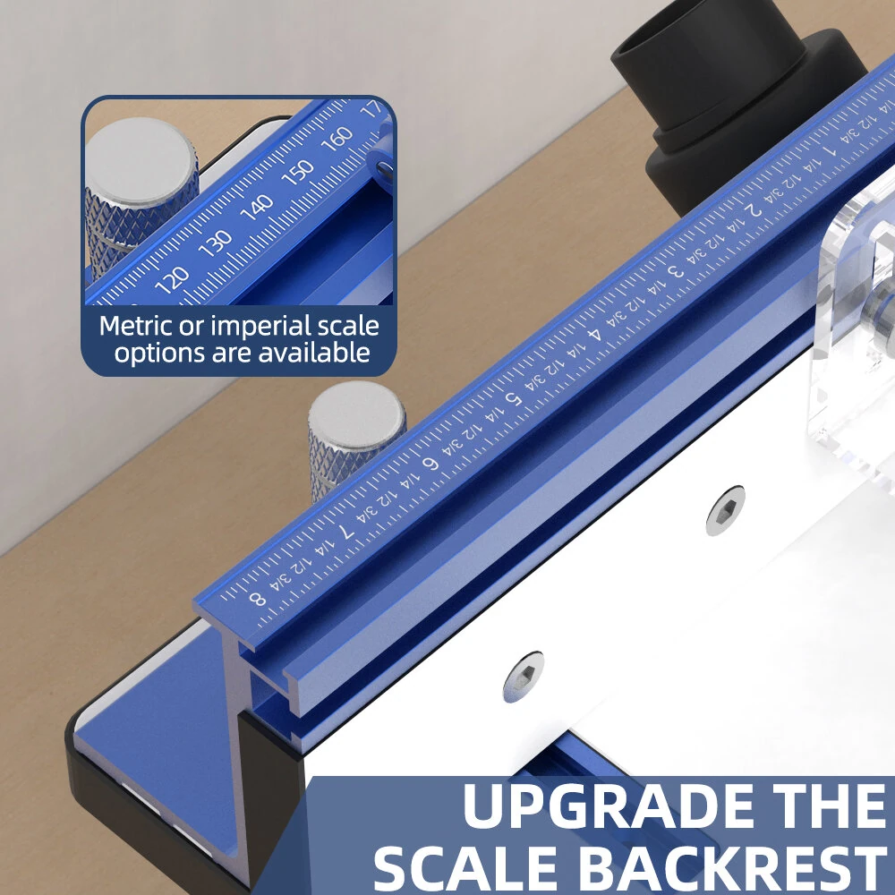 ENJOYWOOD Router Table Workbench with Miter Gauge | Dust Port for 65mm/69mm Motors - Image 5