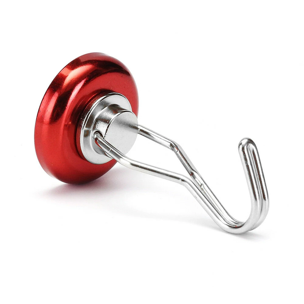 Effetool 50KG Neodymium Magnet - 36mm with 360° Rotating Hook - Red/Yellow/Blue - Image 4