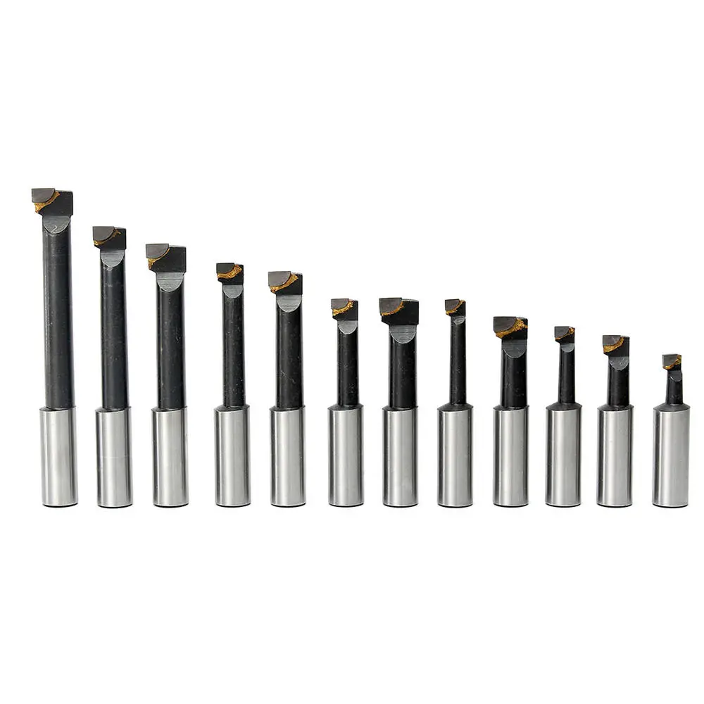 Machifit 12pc 18mm Shank F1 Boring Bar Set | Carbide Tipped for 3 Boring Head - Image 4