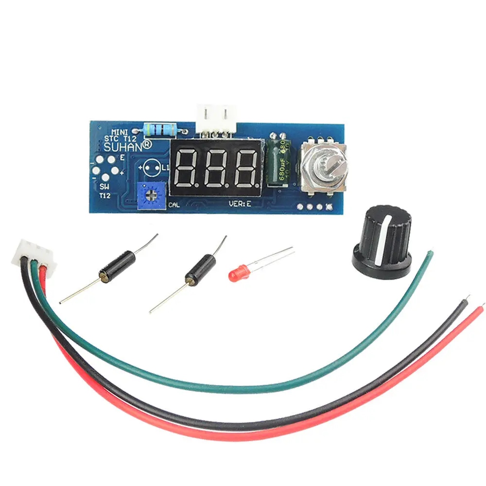 STC T12 DIY Soldering Station Kit - Temperature Controller for HAKKO T12 Handle - Image 2