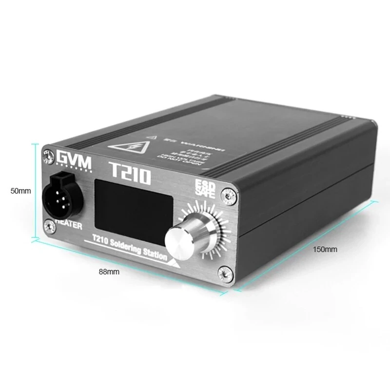 SUNSHINE GVM T210 Digital Soldering Station | Adjustable Temp for JBC Handle Repair - Image 4