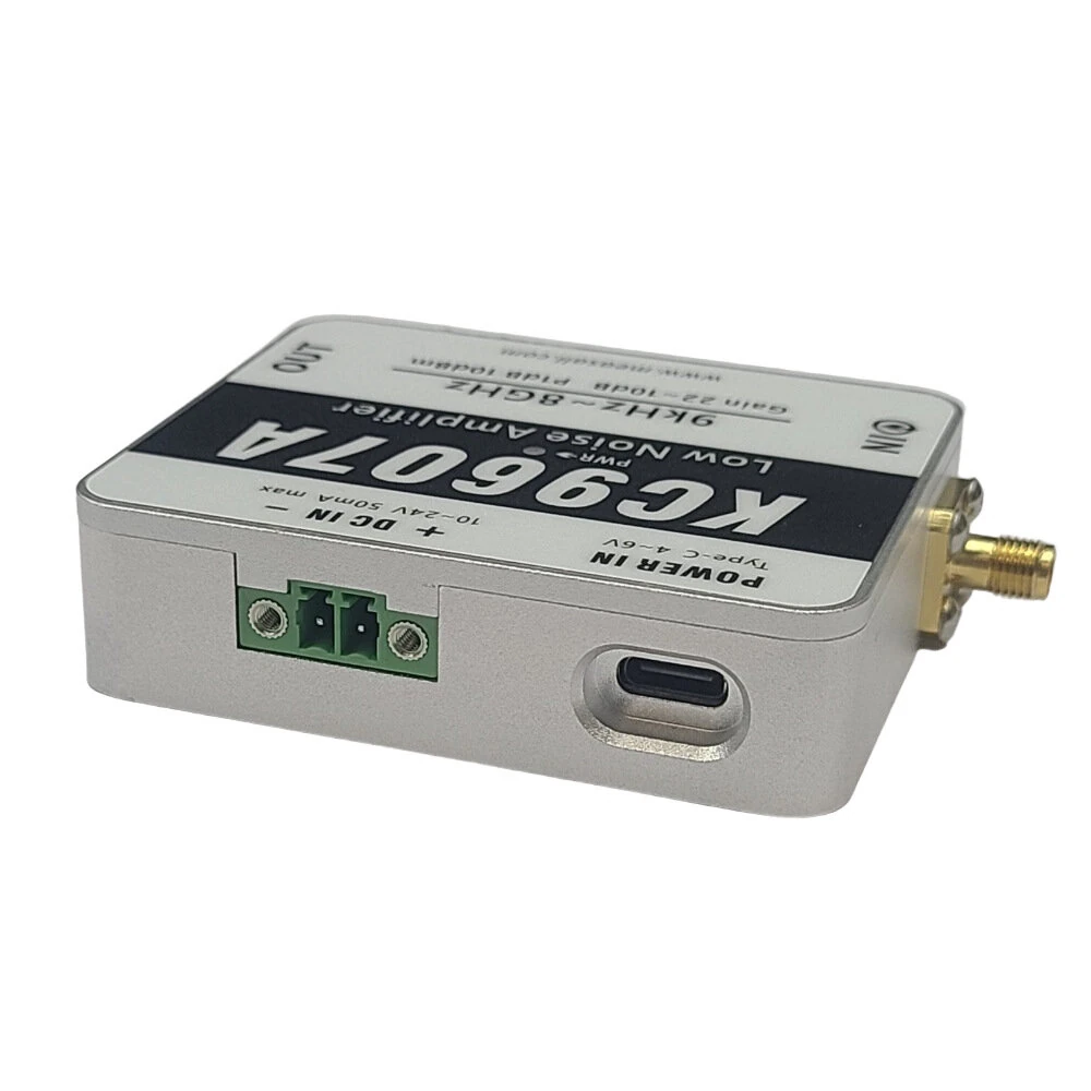 KC9607A Ultra-Low Noise Amplifier Module | 1kHz-8GHz, 20dB Gain | For Near-Field Probes & Antennas - Image 4