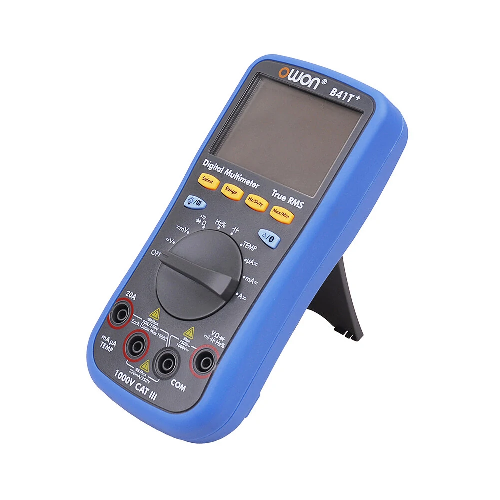 OWON B41T+ Digital Multimeter - Bluetooth True RMS Tester | 3-in-1 Datalogger - Image 3