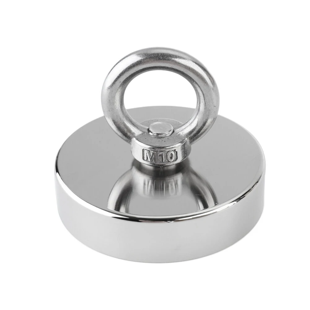 75mm 300KG Neodymium Fishing Magnet | Salvage & Recovery with 10/20M Rope - Image 2