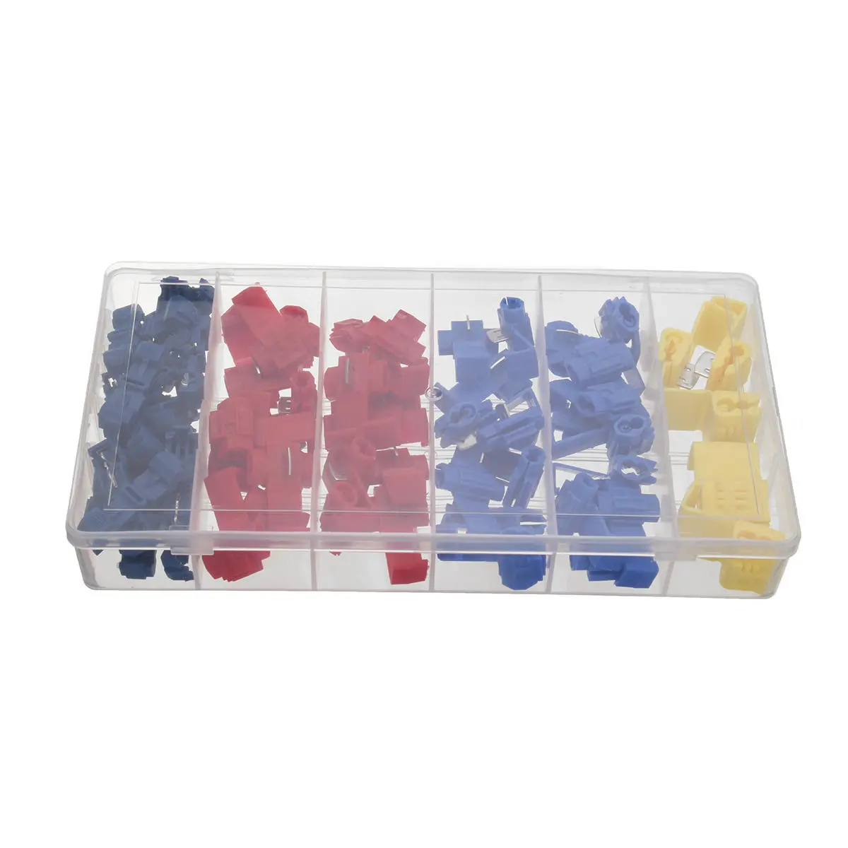 Preak-free 65 Pc Main Line Branch Wiring Clip Kit | Terminal Box-Mounted Crimping Plier - Image 2