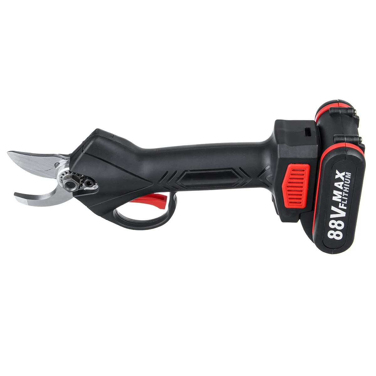 88V Cordless Electric Pruning Shears | Garden Branch Cutter with 2 Batteries - Image 4