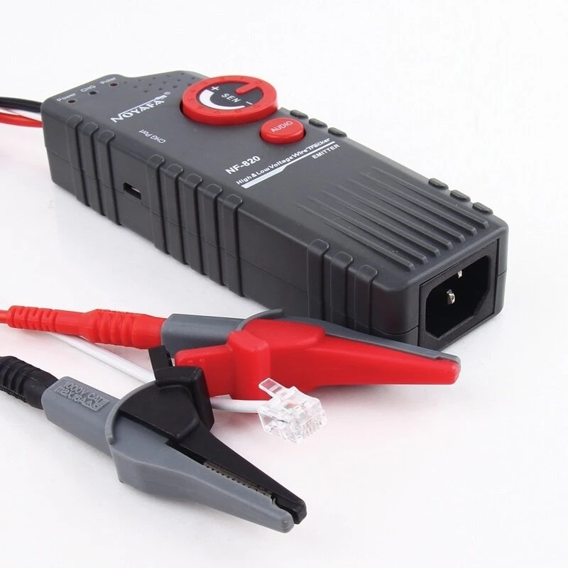 NOYAFA NF-820 Cable Tester - RJ45 RJ11 BNC Wire Tracker | High Low Voltage - Image 2