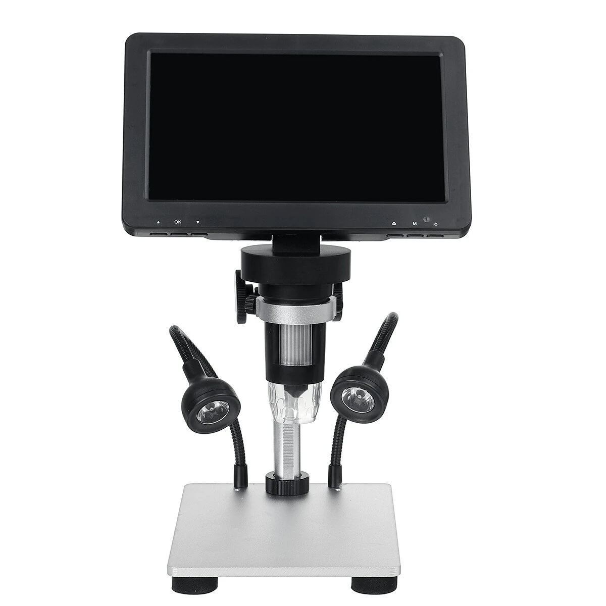 DM9 7 Inch 1200X Portable Digital Microscope - 8 LED Lights with Remote & Fill Light - Image 3