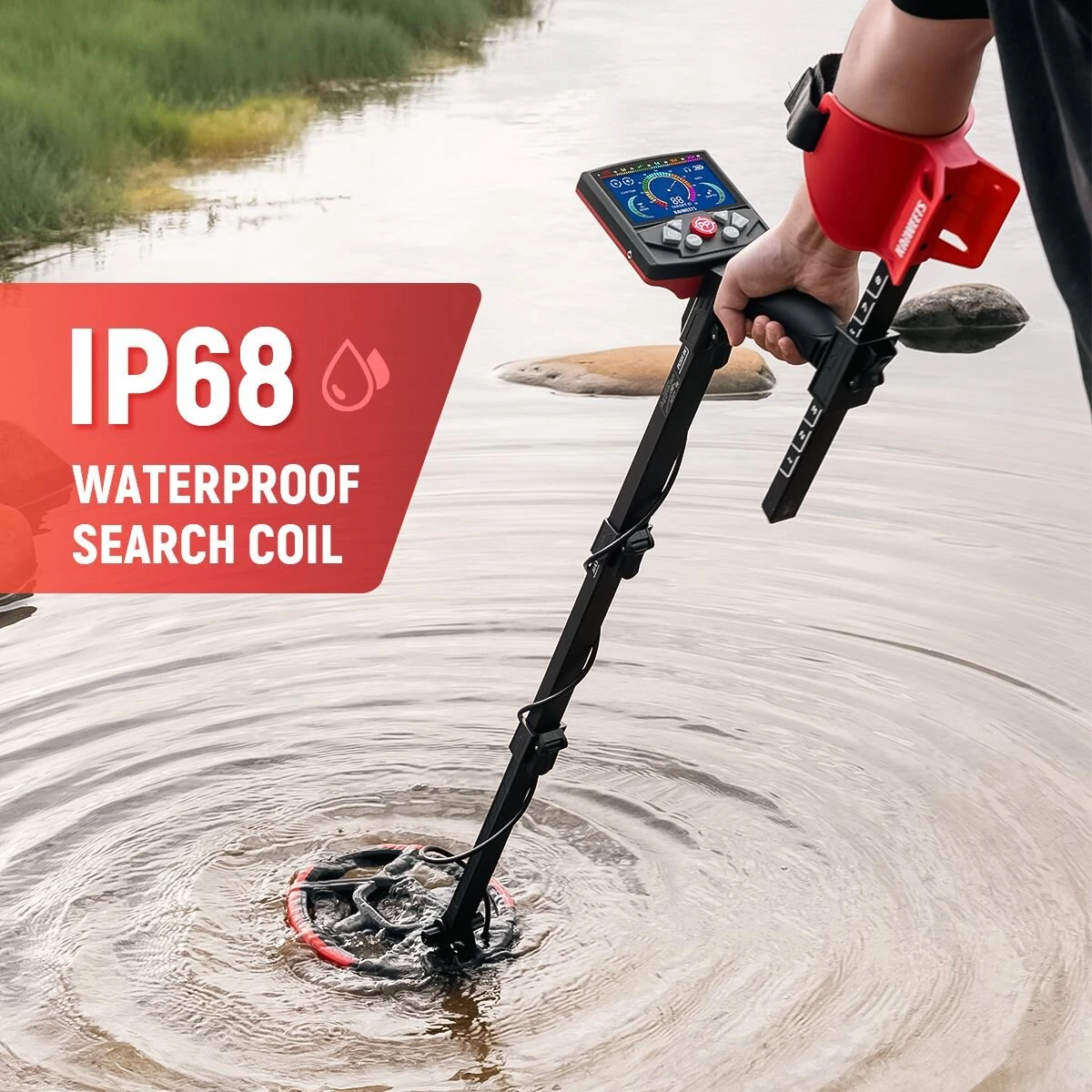 KAIWEETS Explorer X II Metal Detector | IP68 Waterproof | 4 Modes & LCD Display - Image 5