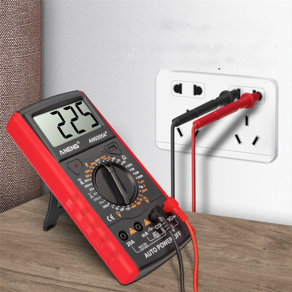 ANENG AN9205A+ Digital Multimeter | AC/DC Voltage Current Tester - Image 2