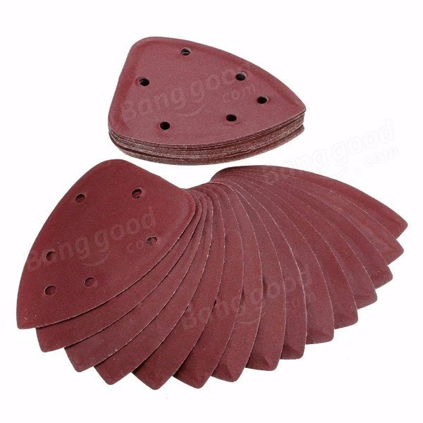 40pcs Triangle Sandpaper Sheets - 60/80/120/240 Grit - 140x100mm Sander Pads - Image 4
