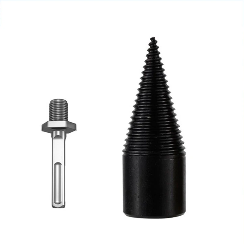 2PCS 32mm Fire Splitting Drill Bit | Screw Cone Driver Splitter for Camping - Image 2