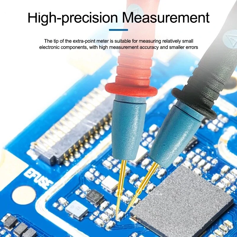 SUNSHINE SS-024A Multimeter Test Pen | 1000V 20A Anti-Scalding Silicone Wire - Image 5
