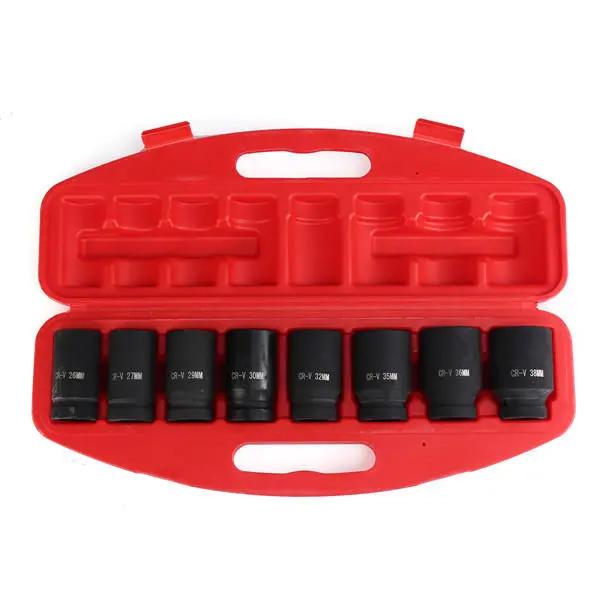 Ingersoll Rand 8Pc 3/4 Drive Deep Impact Socket Set | 26-38mm - Image 2