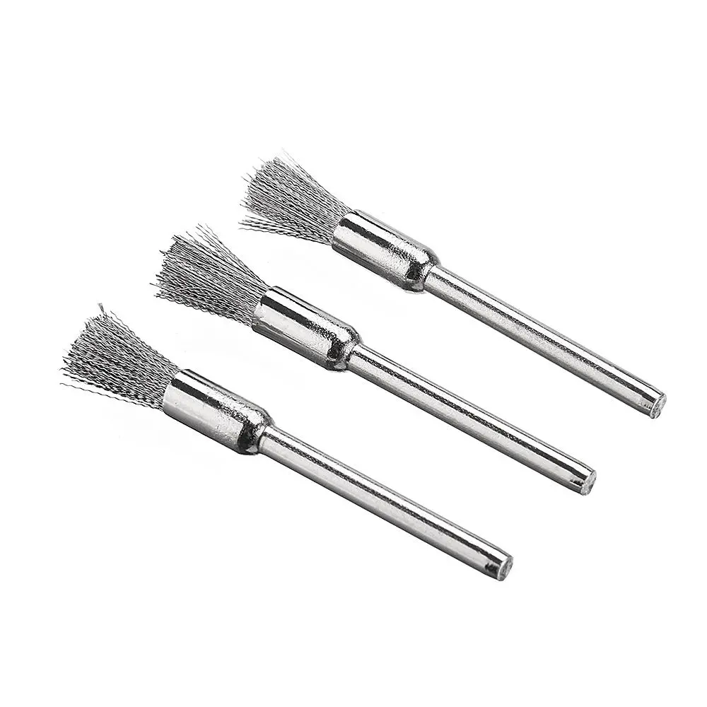 Dremel Rotary Tool Wire Brush Set - 9pcs Stainless Steel Cup Wheel Cleaner & Polishing - Image 5