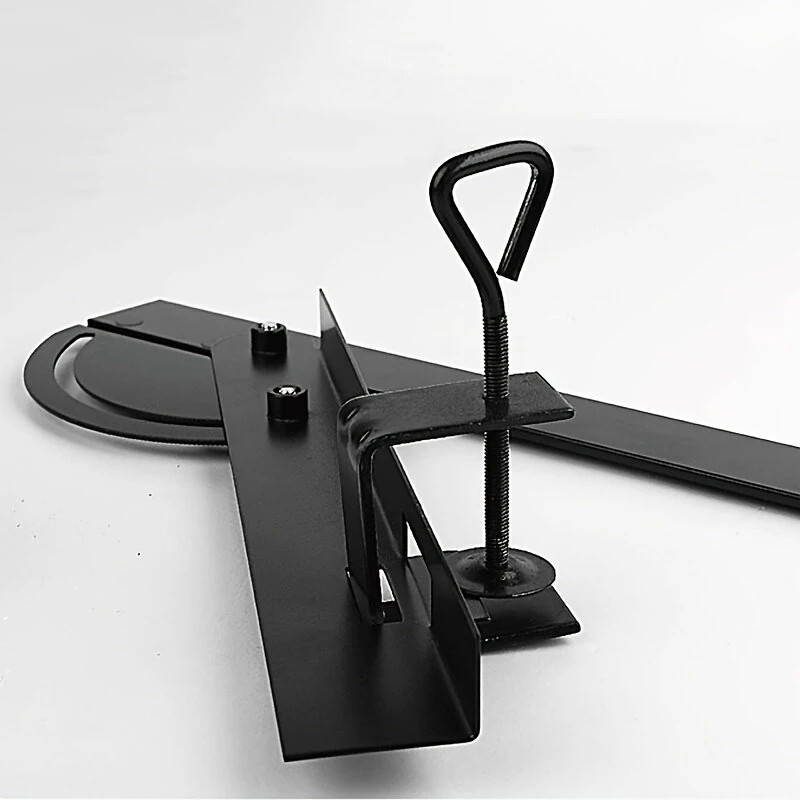 Angle Finder Circular Saw Guide Ruler - 22.83 Inch Metal Tool with Rail - Image 4