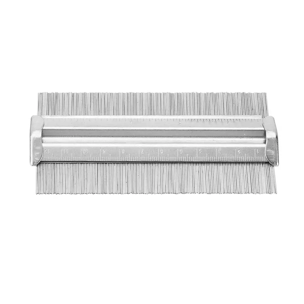 Drillpro 125mm Stainless Steel Contour Gauge | Woodworking Profile Tool - Image 3