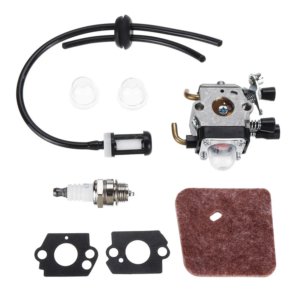 STIHL FS38 FS45 FS46 FS55 Carburetor Kit - Carb Assembly with Air Fuel Filter & Gasket - Image 2