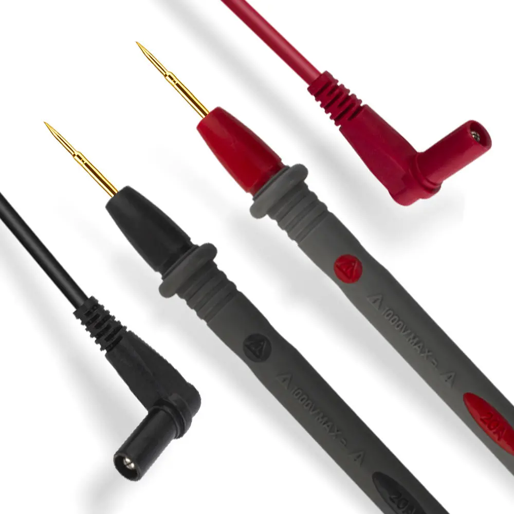 ANENG PT1008 Digital Multimeter Test Lead | 20A 1000V Silicone Rubber Gold Probe - Image 2