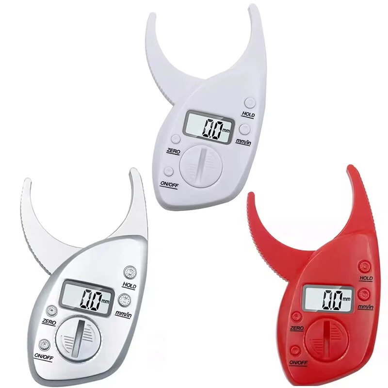 Electronic Digital Body Fat Caliper - LCD Display, Accurate Skinfold Measurement - Home Fitness Tool - Image 4