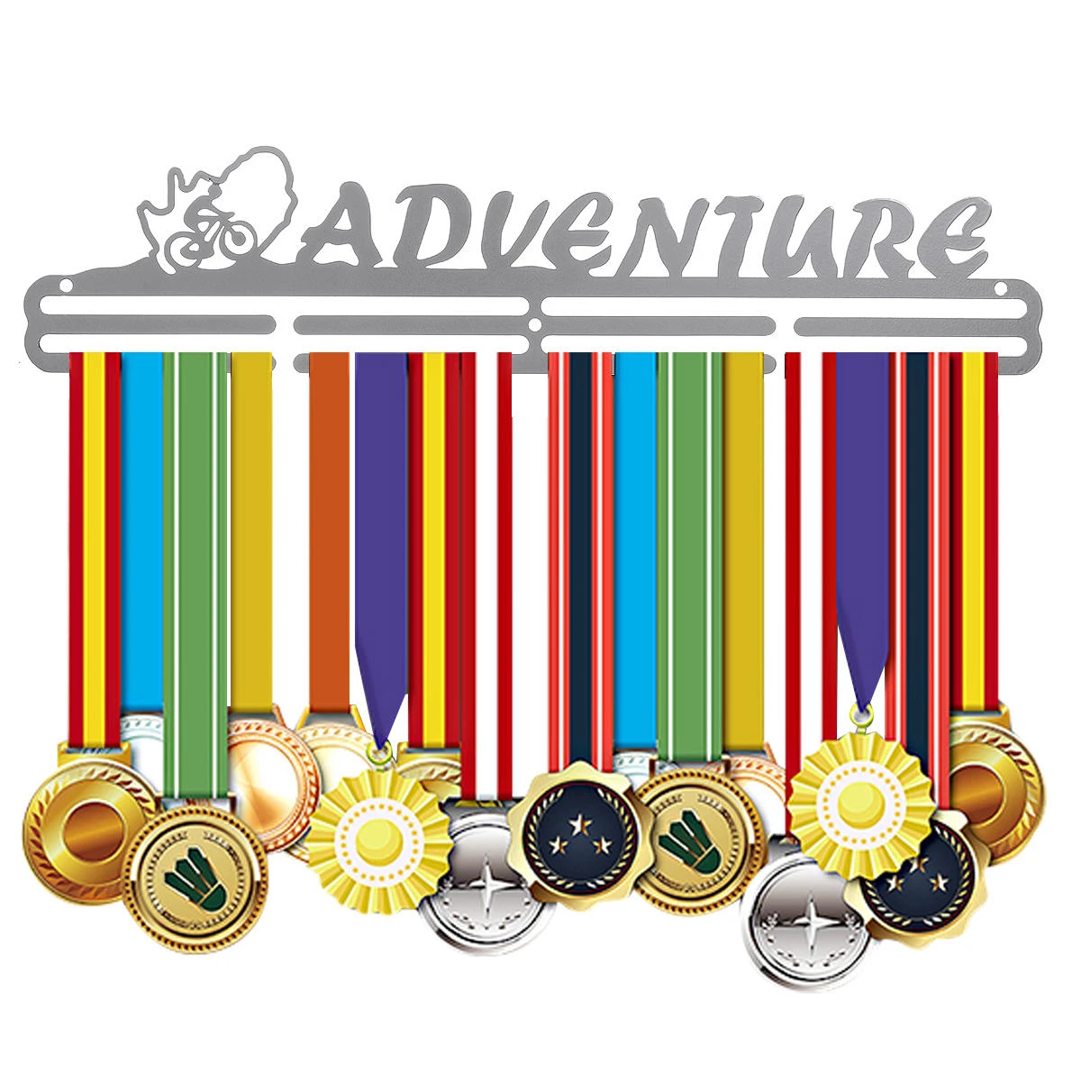 Metal Steel Medal Rack Hanger Display Stand - Athlete Gift & Decor - Image 3