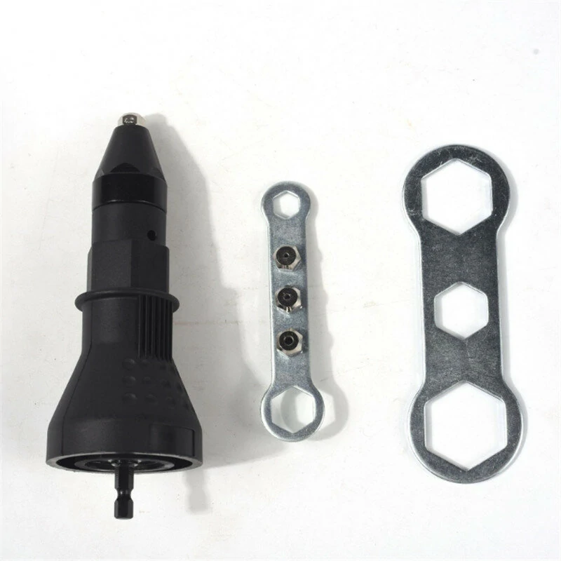 Cordless Electric Rivet Nut Tool - Riveting Drill Adaptor Insert Nut Tool - Image 3