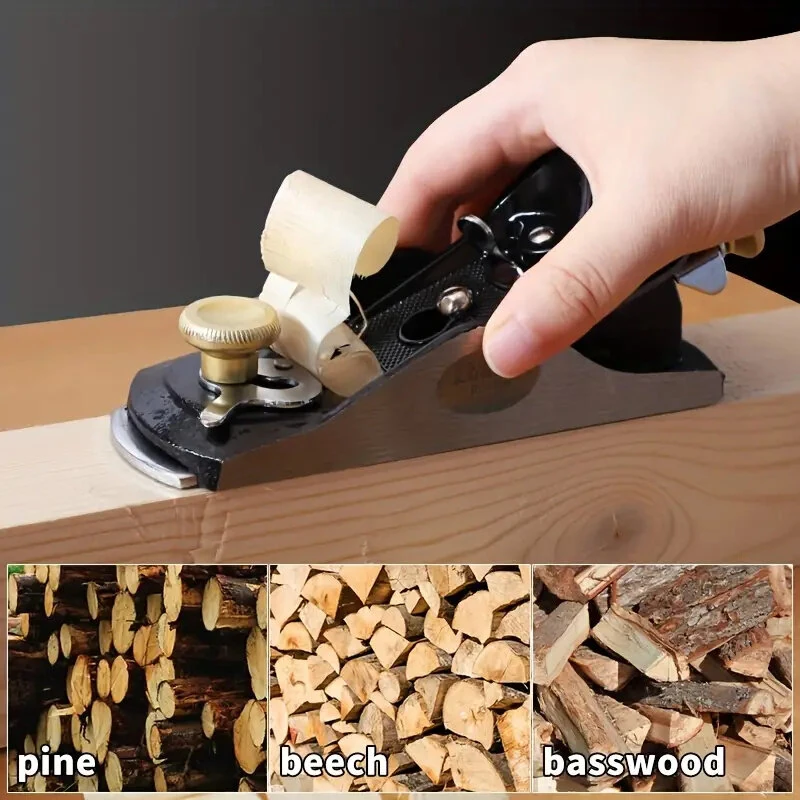RUITOOL Mini T10 Wood Planer - Adjustable Mouth Block Plane for Woodworking - Image 3