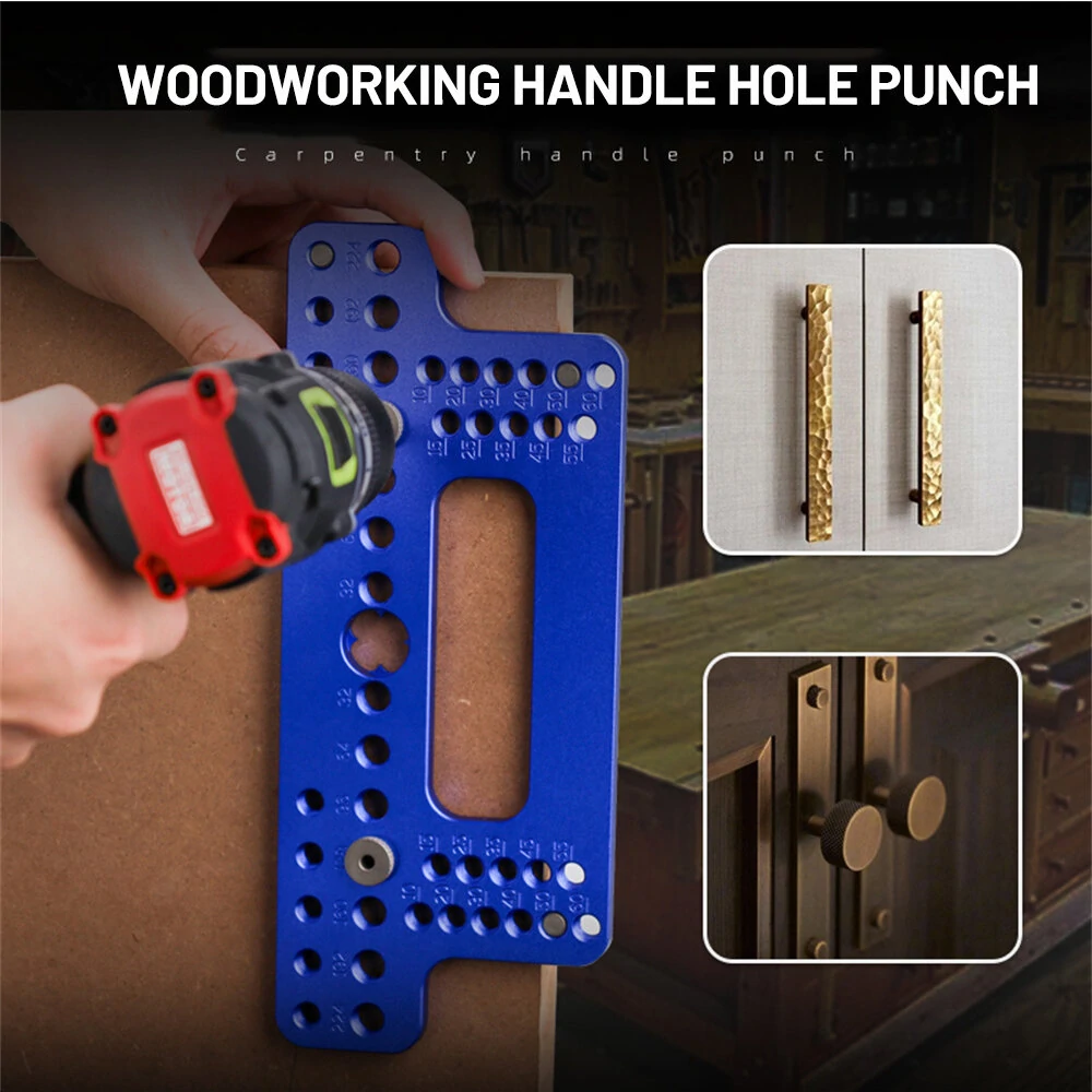Fonson Tools Cabinet Hardware Jig - Drill Guide for Handles & Pulls on Drawers & Doors - Image 5