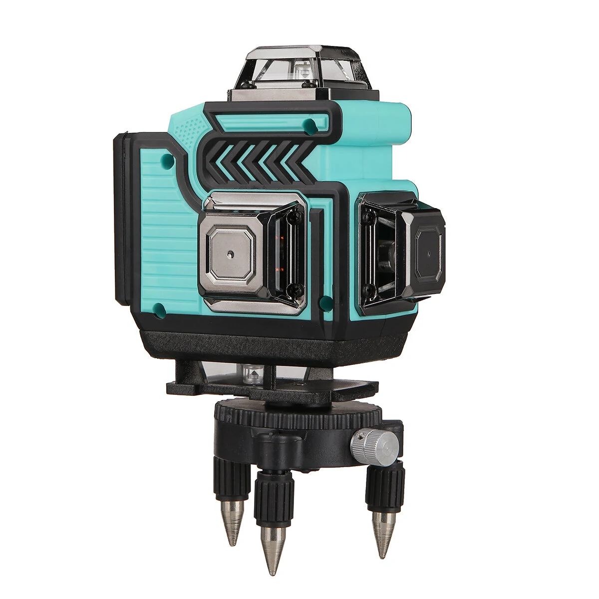 MUSTOOL 4D Laser Level - 16 Lines Green Beam - 360° Self-Leveling with Dual Batteries - Image 3