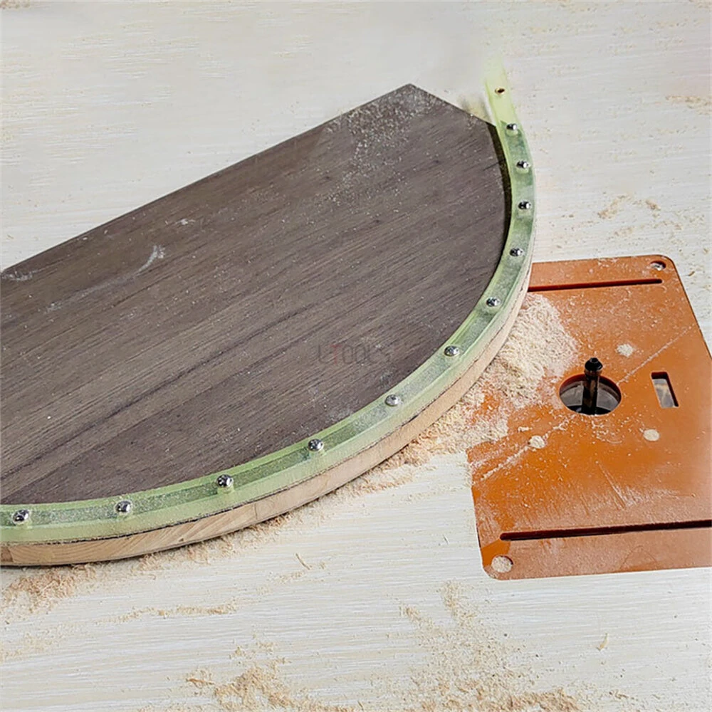 Flexible Curve Template - Adjustable Woodworking Tool for Complex Shapes | Router Guide - Image 2
