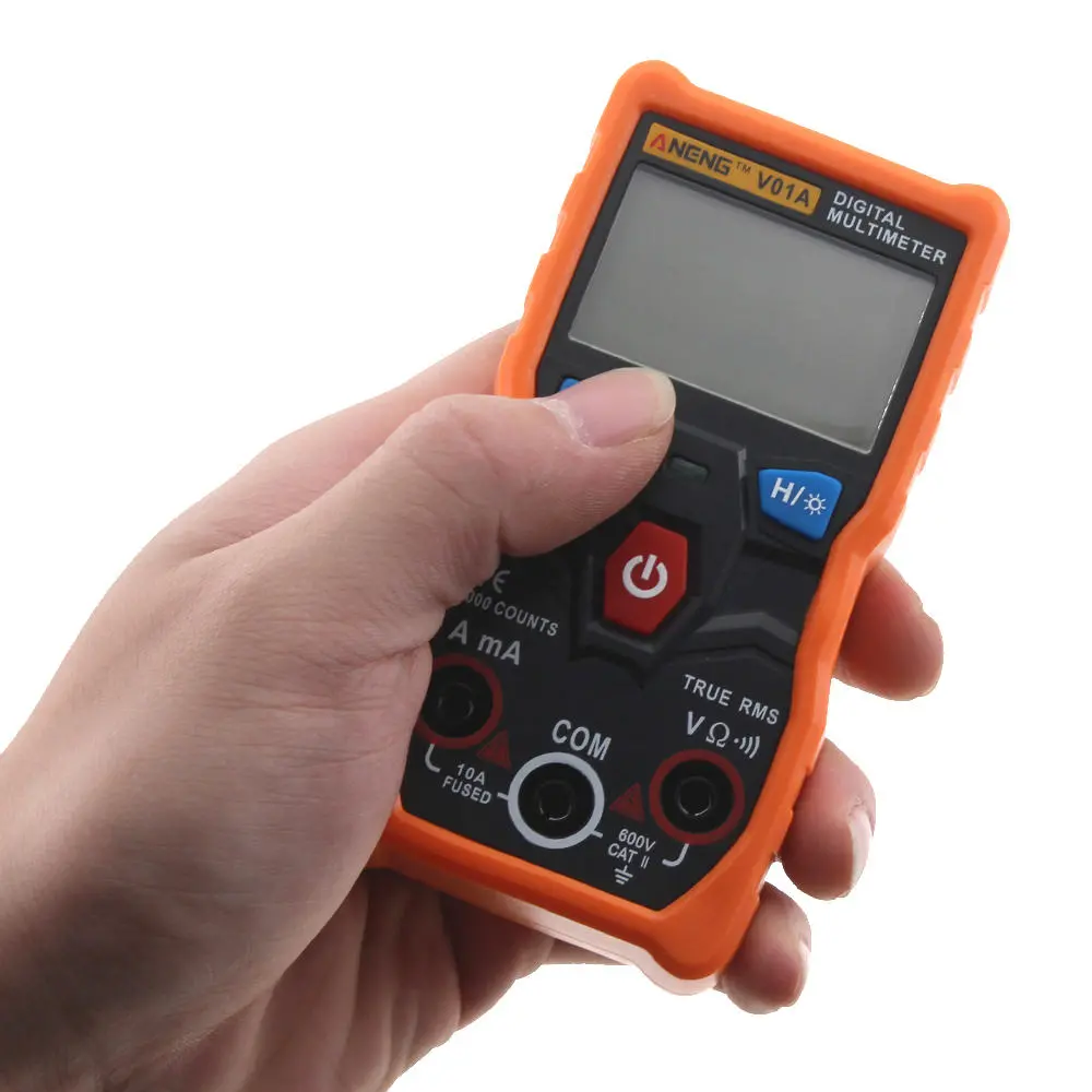 ANENG V01A True RMS Multimeter - Autoranging, NCV, Backlight & Flashlight - Image 4