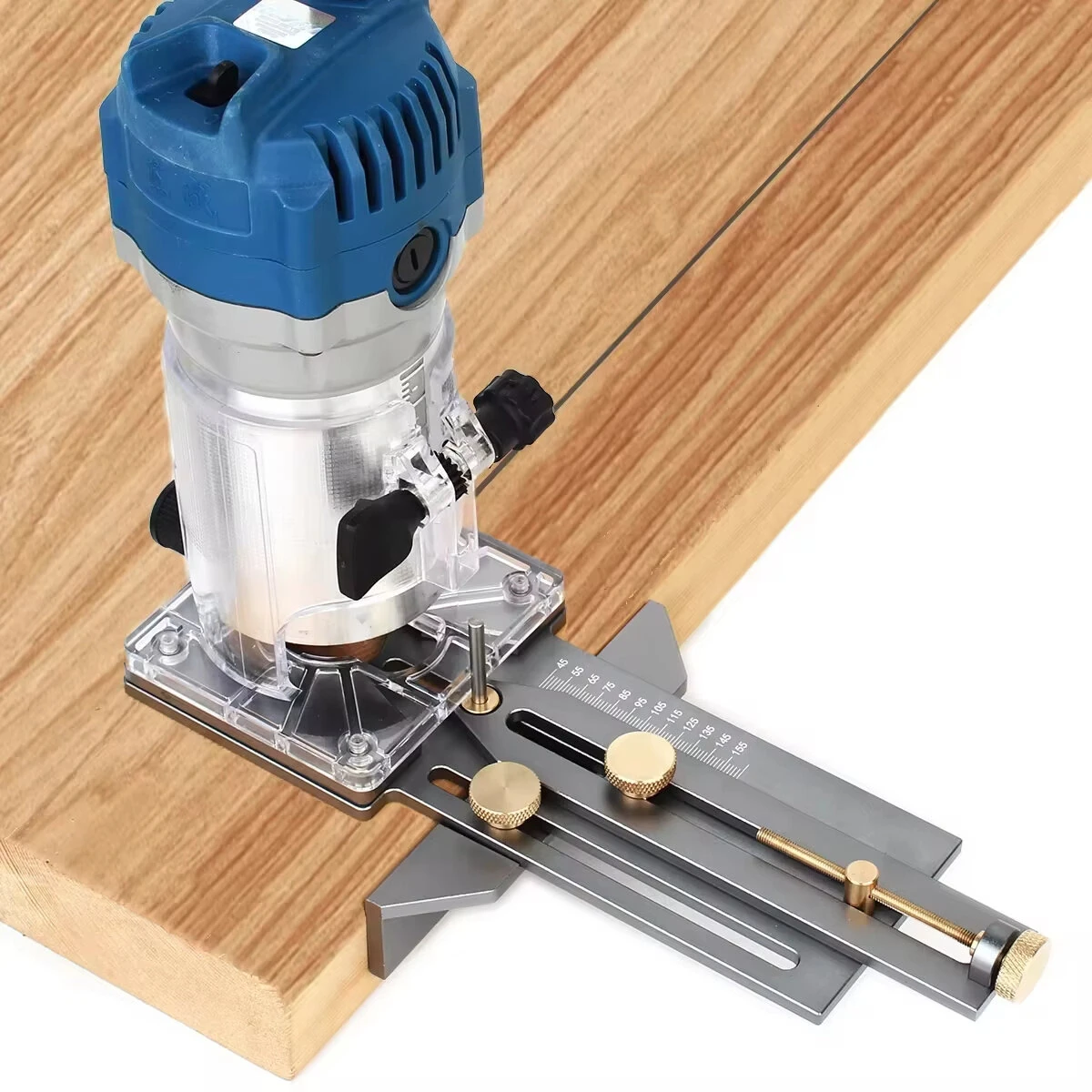 Circle Cutting Jig for Router | Wood Trimmer Slotting Tool | DIY Woodworking - Image 2