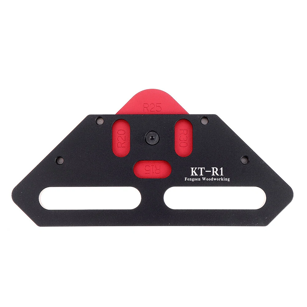Fonson Tools KE-R1 Quick Change Router Jig - R15 to R30 Corner Template | Aluminum Alloy Woodworking Tool - Image 5
