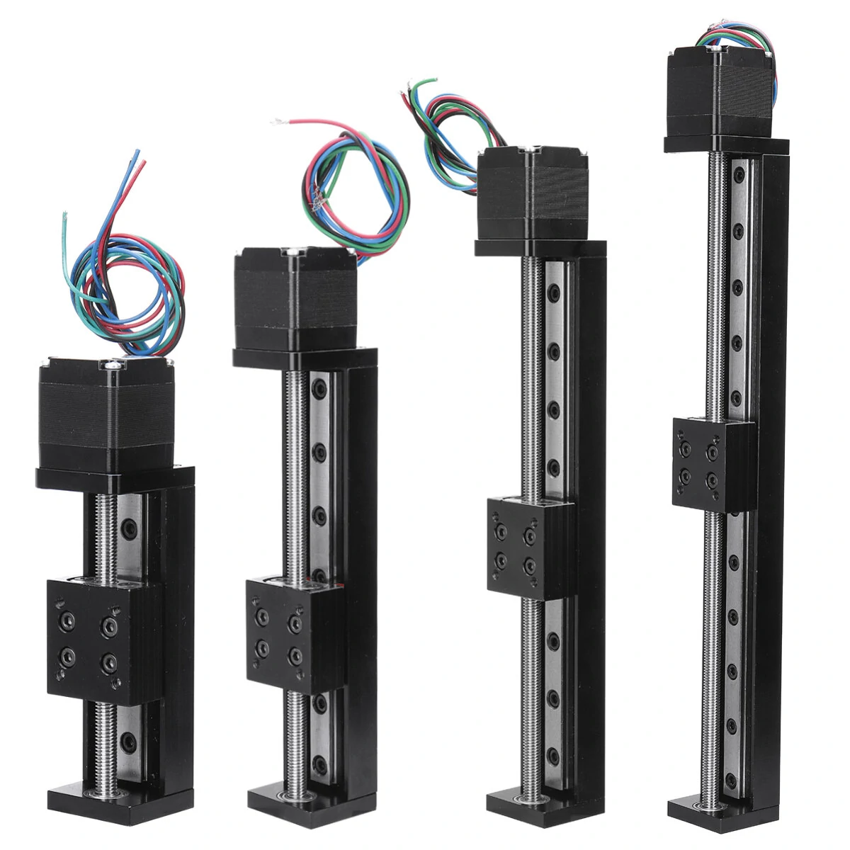 T6 Linear Actuator | CNC Slide Stage | 50-200mm Stroke | Stepper Motor - Image 2