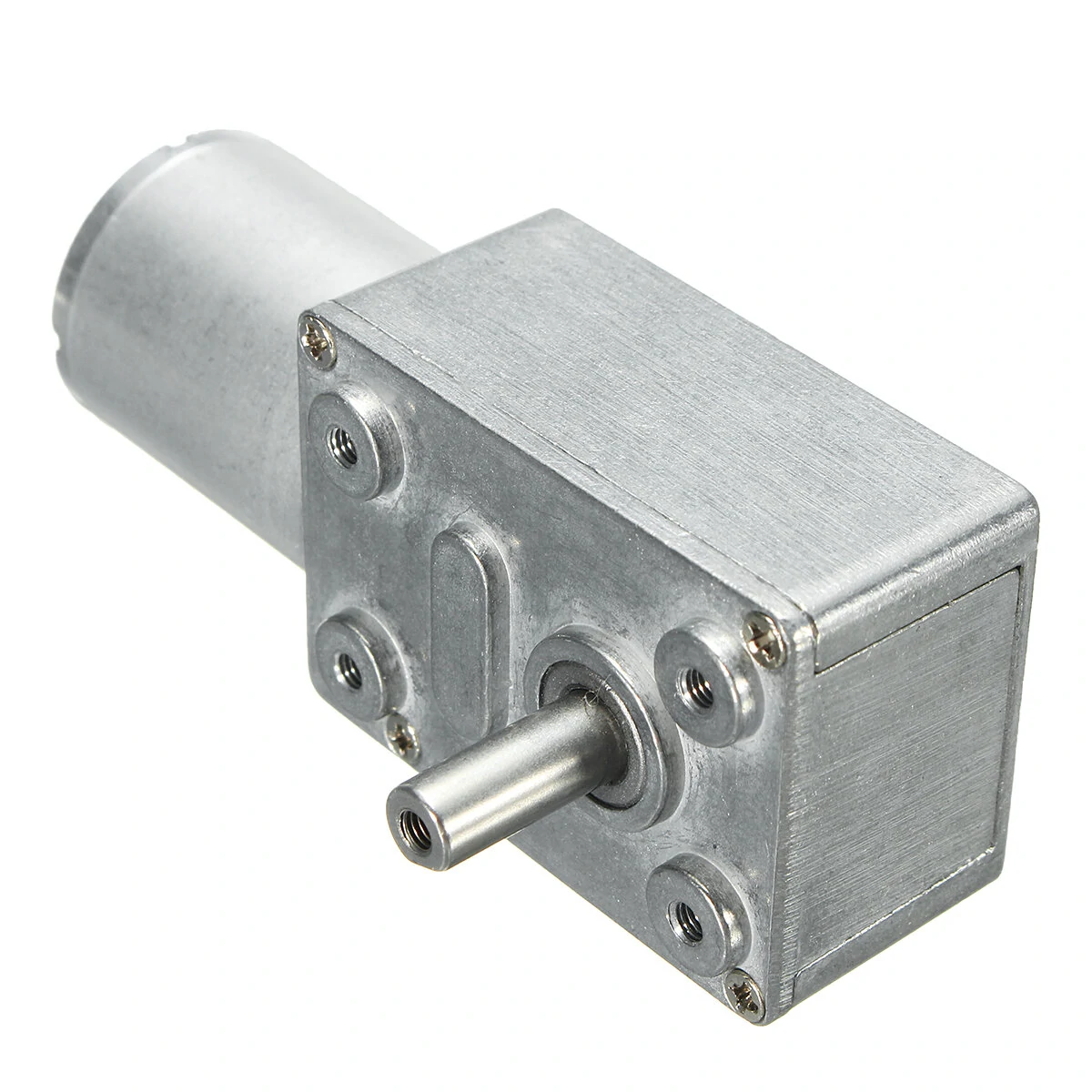 Machifit JGB370 DC12V Worm Gear Motor - Hollow Shaft Micro DC Gear Motor - Image 3