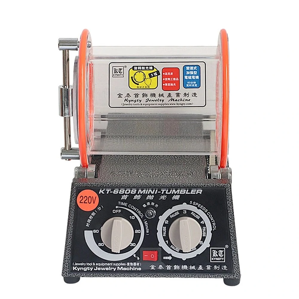 KT6808 Rotary Polisher - 2-Way Rotary Grinding & 5 Speeds | Jewelry Polishing Machine - Image 2