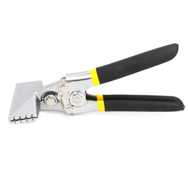 Wide Jaw Sheet Metal Bending Pliers | 80mm & 150mm Straight, 80mm Elbow | Hand Seamer & Welding Tool - Image 3