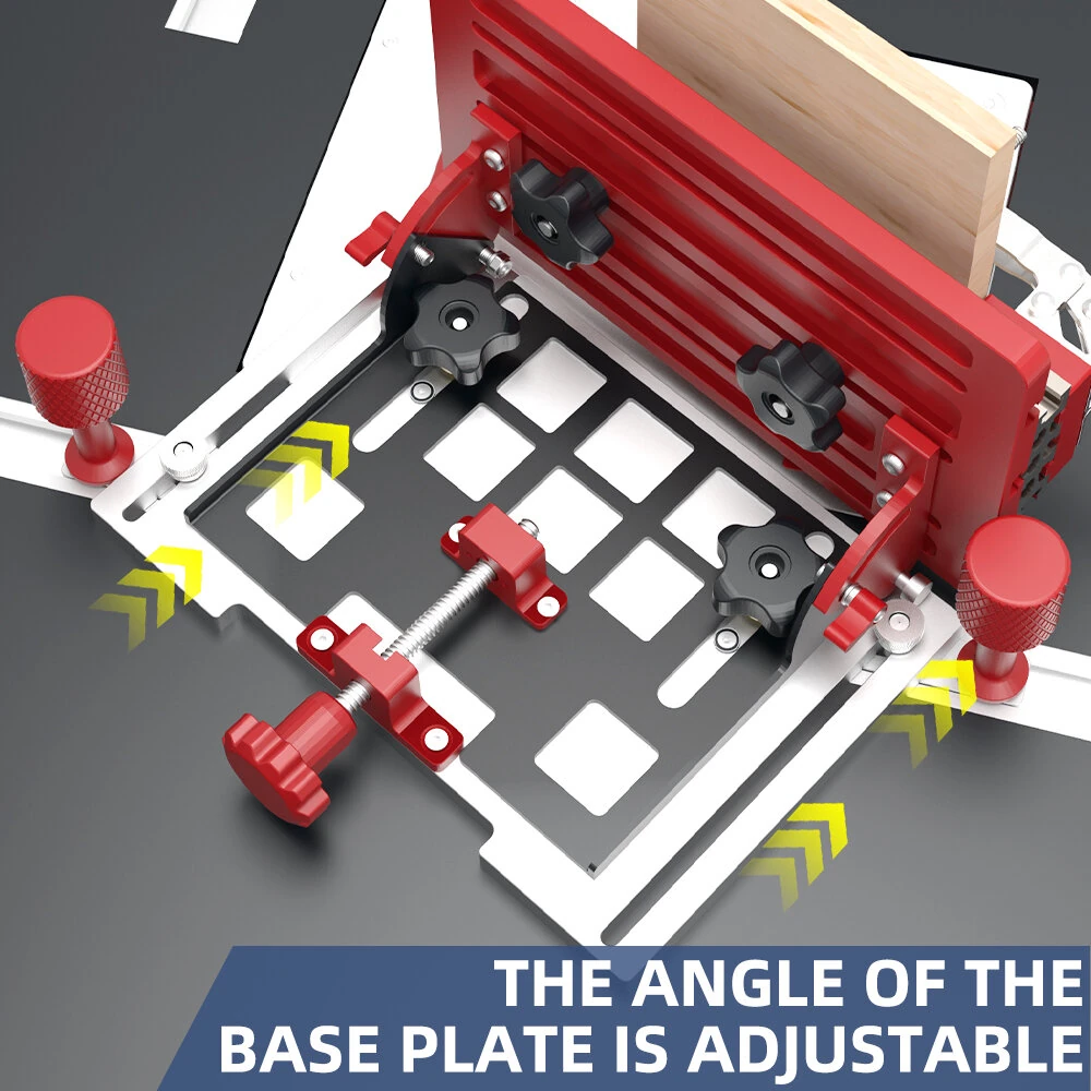 ENJOYWOOD Router Table Plate - Adjustable Angle Precision Saw & Joinery Sled for DIY - Image 4