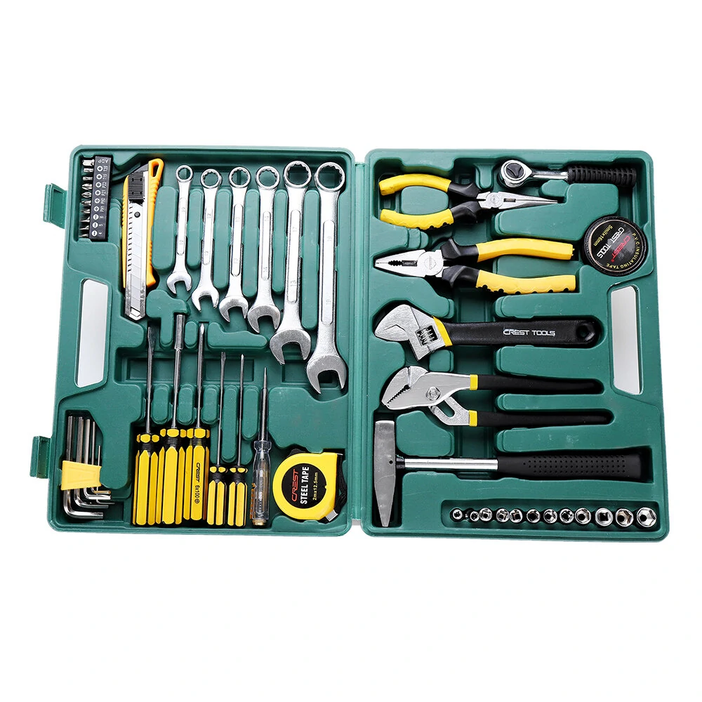 CREST 49-Piece Multifunction Machine Repair Tool Kit with Toolbox - Image 2