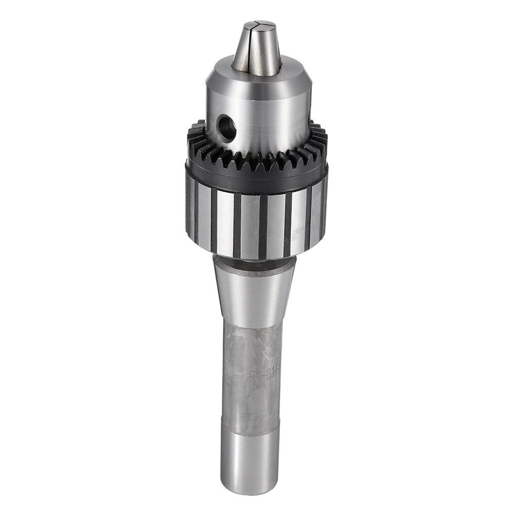 R8 B16 Heavy Duty Lathe Drill Chuck - 13mm Capacity with R8 Shank & Key - Image 4