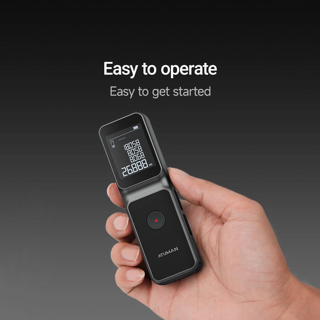 ATuMan LSA Laser Rangefinder 50m | High Precision Handheld Distance Meter - Image 5