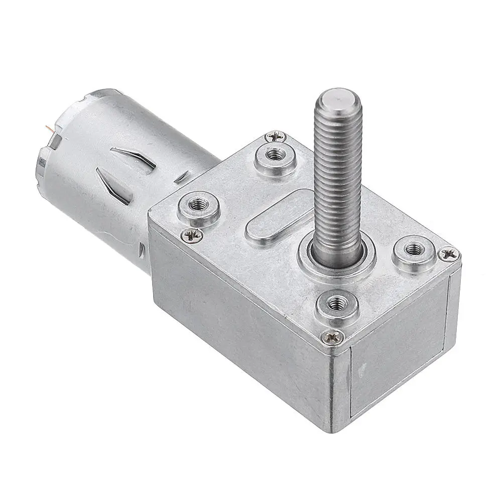 Machifit JGY370 24V DC Worm Gear Motor - Self-Locking | 10-150 RPM - Image 5