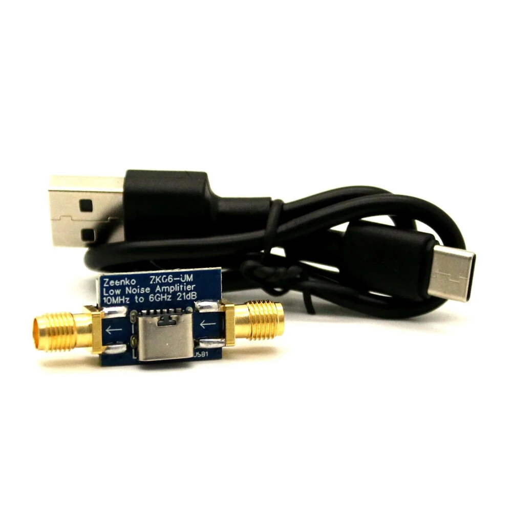 Zeenko UM Series Low Noise Amplifier - 20dB Gain, 100kHz-10GHz, USB-C - Image 5